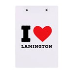 I love lamington A5 Acrylic Clipboard Back