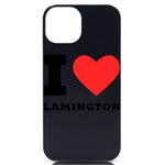 I love lamington iPhone 14 Black UV Print Case Front