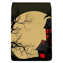 Halloween Moon Haunted House Full Moon Dead Tree Removable Flap Cover (s) by Ravend