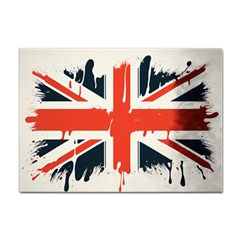 Union Jack England Uk United Kingdom London Sticker A4 (10 Pack) by Ravend