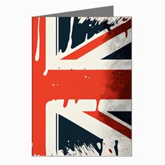 Union Jack England Uk United Kingdom London Greeting Cards (Pkg of 8)