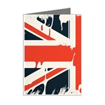 Union Jack England Uk United Kingdom London Mini Greeting Cards (Pkg of 8) Right