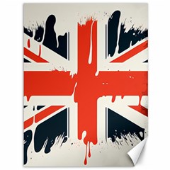 Union Jack England Uk United Kingdom London Canvas 36  X 48  by Ravend