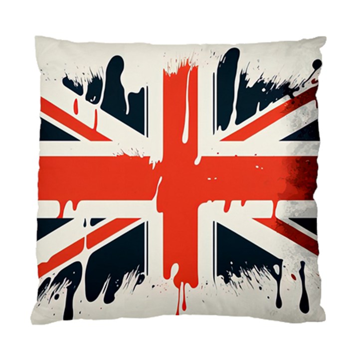 Union Jack England Uk United Kingdom London Standard Cushion Case (One Side)