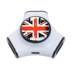 Union Jack England Uk United Kingdom London 3-Port USB Hub