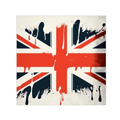 Union Jack England Uk United Kingdom London Square Satin Scarf (30  X 30 ) by Ravend