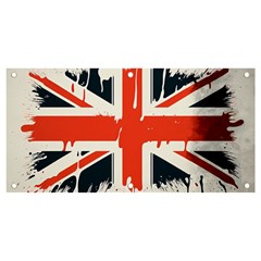 Union Jack England Uk United Kingdom London Banner and Sign 4  x 2 