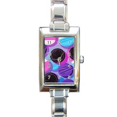 Cookies Chocolate Cookies Sweets Snacks Baked Goods Rectangle Italian Charm Watch by Ravend