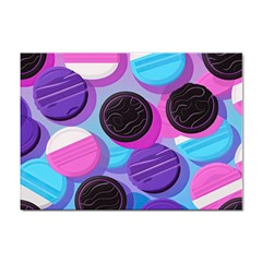 Cookies Chocolate Cookies Sweets Snacks Baked Goods Sticker A4 (10 Pack) by Ravend