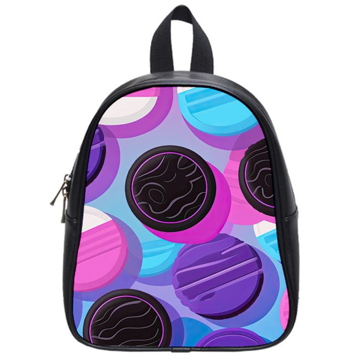 Cookies Chocolate Cookies Sweets Snacks Baked Goods School Bag (Small)