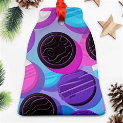 Cookies Chocolate Cookies Sweets Snacks Baked Goods Bell Ornament (two Sides) by Ravend