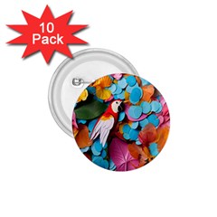 Confetti Tropical Ocean Themed Background Abstract 1 75  Buttons (10 Pack) by Ravend