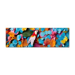 Confetti Tropical Ocean Themed Background Abstract Sticker (bumper) by Ravend