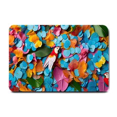 Confetti Tropical Ocean Themed Background Abstract Small Doormat by Ravend