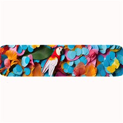 Confetti Tropical Ocean Themed Background Abstract Large Bar Mat by Ravend