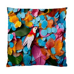 Confetti Tropical Ocean Themed Background Abstract Standard Cushion Case (one Side) by Ravend