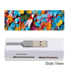 Confetti Tropical Ocean Themed Background Abstract Memory Card Reader (stick) by Ravend