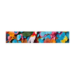 Confetti Tropical Ocean Themed Background Abstract Premium Plush Fleece Scarf (mini) by Ravend