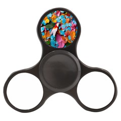 Confetti Tropical Ocean Themed Background Abstract Finger Spinner by Ravend