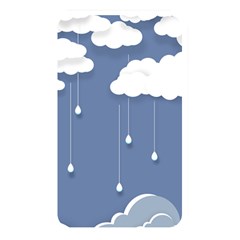 Clouds Rain Paper Raindrops Weather Sky Raining Memory Card Reader (rectangular) by Ravend