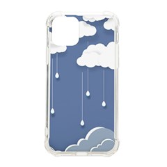 Clouds Rain Paper Raindrops Weather Sky Raining Iphone 11 Pro 5 8 Inch Tpu Uv Print Case by Ravend