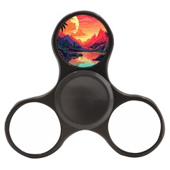 Tropical Landscape Island Background Wallpaper Finger Spinner by Ravend