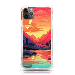 Tropical Landscape Island Background Wallpaper Iphone 11 Pro Max 6 5 Inch Tpu Uv Print Case by Ravend