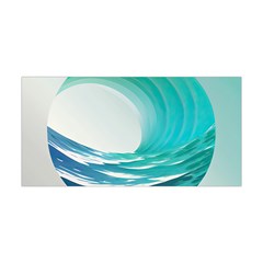 Tsunami Tidal Wave Wave Minimalist Ocean Sea Yoga Headband by Ravend