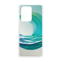 Tsunami Tidal Wave Wave Minimalist Ocean Sea Samsung Galaxy S20 Ultra 6 9 Inch Tpu Uv Case