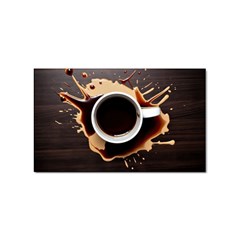 Coffee Cafe Espresso Drink Beverage Sticker (rectangular) by Ravend