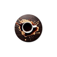 Coffee Cafe Espresso Drink Beverage Golf Ball Marker (4 Pack) by Ravend