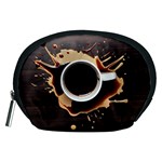 Coffee Cafe Espresso Drink Beverage Accessory Pouch (Medium) Front