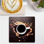 Coffee Cafe Espresso Drink Beverage UV Print Square Tile Coaster  Front