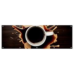 Coffee Cafe Espresso Drink Beverage Banner And Sign 12  X 4  by Ravend