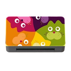 Colorful Cats Memory Card Reader With Cf by Sparkle