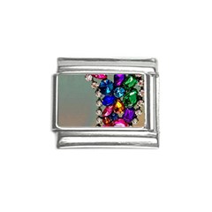 Colorful Diamonds Italian Charm (9mm) by Sparkle