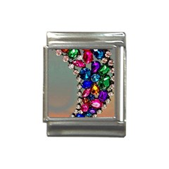 Colorful Diamonds Italian Charm (13mm) by Sparkle