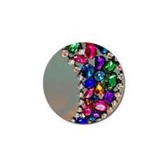 Colorful Diamonds Golf Ball Marker (4 Pack) by Sparkle