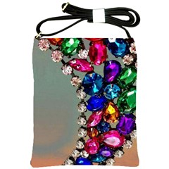 Colorful Diamonds Shoulder Sling Bag by Sparkle