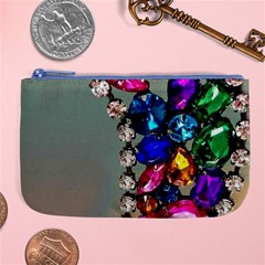 Colorful Diamonds Large Coin Purse by Sparkle