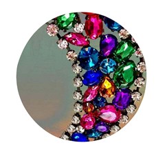 Colorful Diamonds Mini Round Pill Box (pack Of 3) by Sparkle