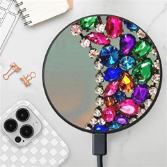 Colorful Diamonds Wireless Fast Charger(black)