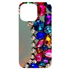 Colorful Diamonds Iphone 14 Pro Max Black Uv Print Case