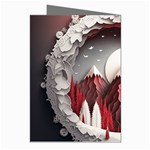 Christmas Wreath Winter Festive Season Nature Greeting Cards (Pkg of 8) Right