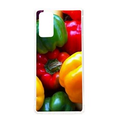 Colorful Capsicum Samsung Galaxy Note 20 Tpu Uv Case by Sparkle