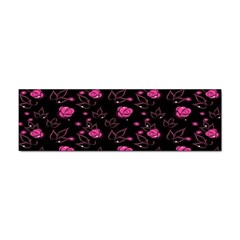 Pink Glowing Flowers Sticker Bumper (10 Pack) by Sparkle