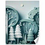 Background Christmas Winter Holiday Background Canvas 18  x 24  17.8 x23.08  Canvas - 1