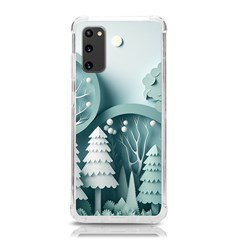 Background Christmas Winter Holiday Background Samsung Galaxy S20 6 2 Inch Tpu Uv Case by Ravend