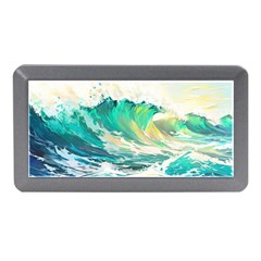 Waves Ocean Sea Tsunami Nautical Painting Memory Card Reader (mini) by Ravend