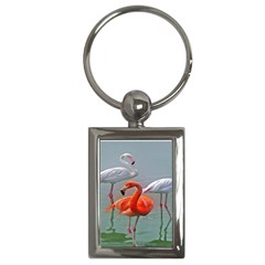 Birds Key Chain (rectangle) by Sparkle